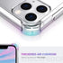 ORIbox for iPhone 11 Pro Max Case Clear,with 4 Corners Shockproof Protection,iPhone 11 Pro Max Clear Case for Women Men Girls Boys Kids,Case for i...