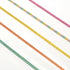 YOUBEIYEE 9.8 Feet Gold Plated Brass Chains Bulk Bluish Green Enamel Arrow Cable Jewelry Chain for Jewelry Making with Jump Rings and Lobster Clas...