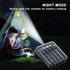 Small Solar Portable Charger 15000mAh Lasuki Compact Solar Power Bank with Built in 4 Cables,USB C Input/Output, Mini Battery Portable Charger Pow...