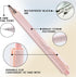 Gel Pens, Cute Pink Black Ink Pens, Pastel Pens, Retractable Rolling Ball Gel Pens, Black Ink 0.5mm Extra Fine Point, 25PCS...