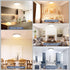 NIORSUN 7 Inch LED Ceiling Lights,5CCT Lighting Options Dimmable flush Mount ceiling light,15W Bathroom Ceiling Lights,Flat Ceiling Light,Low Prof...