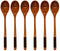 6 Pieces Wooden Spoons for Eating, Muulaii Wood Soup Spoons Long Handle Spoon with Japanese Style Kitchen Utensil for Korean Food Cooking Mixing S...