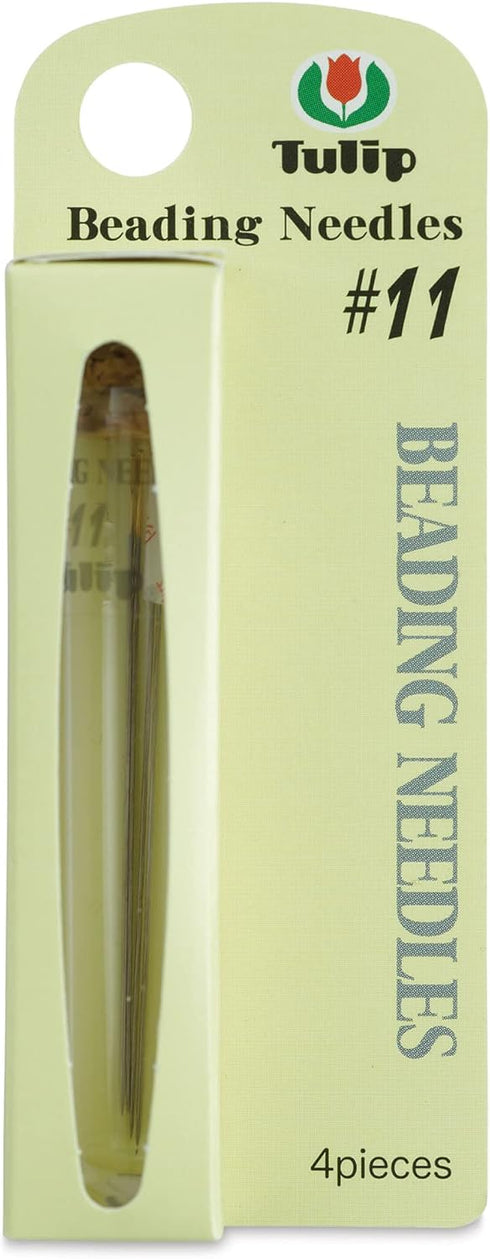 TULIP Beading Needles Size #11 48.5x0.41mm - 4 Needles...