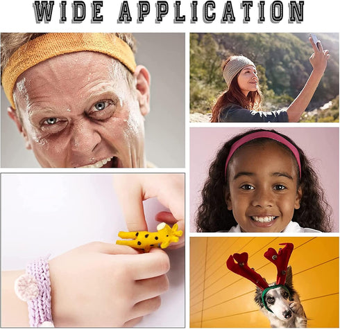 GORGECRAFT 5.5 Yards 4.41 Inch Wide Elastic Band Black Stretch Polyester Fabric Ribbon Crochet Headband for Home DIY Sewing Crafts Garment Bow Str...