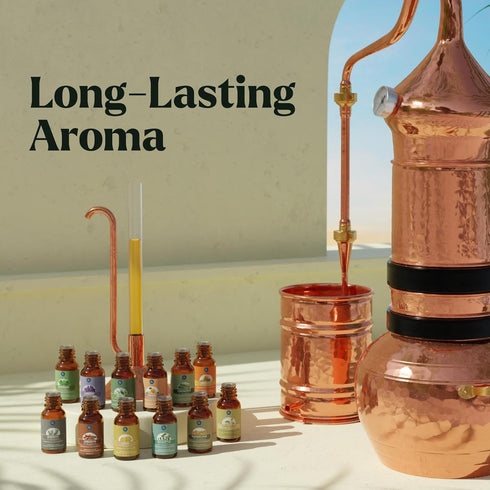 Essential Oils Set - 12 Pcs Premium Grade Home Essentials Oils - for Diffusers, Fragrance, Scents for Candle Making, Soap, Slime - Natural Aromath...