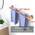 Bathroom Towel Bar, 24 Inch Towel Racks for Bathroom Wall Mounted, Heavy Duty Bath Hand Towel Holder Organizer, Modern Home Decor Towel Rod Bathro...