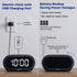 uscce Small Digital Clock for Bedroom: 6 Dimmable Brightness 4 Alarm Volume - Plug in Clock with Easy Operation for Bedside Desk...