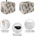Toaster Dust Cover with Pockets, Tropical Plant Palm Tree Summer Beach Soft Washable 2 Slice Toaster Cover, Dust-proof Cover for Small Appliance C...