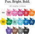 Apple Barrel, Vibrant Spectrum Collection Acrylic Craft Paint, PROMOABIII, 2 fl oz each, 16 assorted matte colors, 16 count...