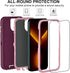 Case for iPhone 13 Pro Max Case 6.7" with 2 Screen Protector, Full Body Heavy Duty Military Grade Cover, Shockproof/Drop Proof Protection Phone Ca...