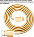 10-Pack Micro USB Cable Android Charger 5FT, Unbreakable Micro USB Charging Cable, Fast Charging Cords Android Nylon,-Silver...