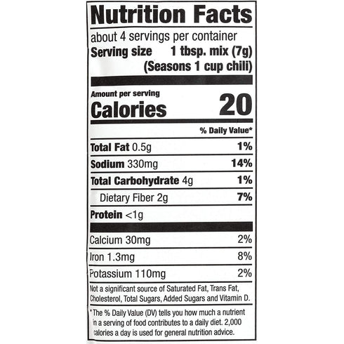McCormick GLUTEN-FREE Chili Seasoning Mix 1oz (3 pack)...