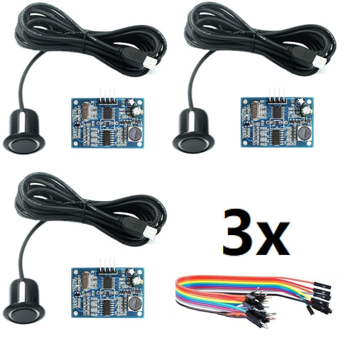 3Pcs JSN-SR04T Integrated Ultrasonic Distance Measuring Sensor Transducer Module Waterproof...