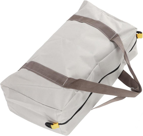 Large Capacity Waterproof Wide Mouth Tool Bag, Heavy Duty Storage Case Handbag for Professionals (20in)...