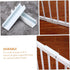 12 Pcs Safety Door Reinforcement Slot Baby Gate Reinforcement Stair Reinforcement Downstair Parts Tools for Kids Fence Reinforcement Groove Child ...