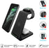 Wireless Charger,3 in 1 Fast Wireless Qi Charging Station Dock Stand for iPhone 14/13/12/11 Pro Max/XR/XS Max/XS/X, iWatch SE/7/6/5/4/3/2, Airpods...