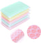 Individually Wrapped Sponge, Kitchen Dishwashing Sponge Multi-Purpose Mesh Net Scouring Pad, Odor-Free Sponge Wipes Suitable for Travel Apartments...