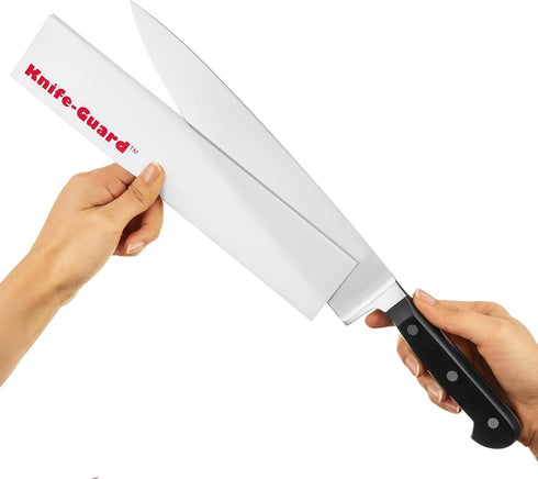 Friction Gripping Knife Guard (6.5 inches x 1 inch, Black)...