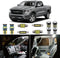 12 Piece White Interior LED Lights Kit for 2019 2020 2021 Dodge Ram 1500 2500 3500 Super Bright 6000K Interior LED Light Bulbs Package + Install T...