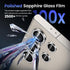 Tensea (3+2PCS) for Samsung Galaxy S24 Ultra 5G Camera Lens Protector, 9H Tempered Glass Camera Cover Screen Protector Metal Individual Ring for S...
