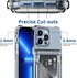 for iPhone 13 Pro Max Case Wallet Clear Protective Phone Case with Credit Card Holder Heavy Duty Protection Shockproof Anti-Scratch Anti-Yellow Co...