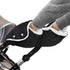 Stroller Hand Muffs Thick Warm Stroller Gloves Waterproof Anti-Freeze Pushchair Hand Warmer Universal for Pram Stroller Buggy for Parent Caregiver...