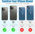 AGVEE 3+3 Camera Lens Protector for iPhone 15 Pro 6.1" / 15 Pro Max 6.7", Bling Diamond & Bling Glitter Metal Ring 9H Tempered HD Glass Camera Pro...