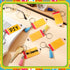 12 Pcs Back to School Gifts Bulk for Teachers Inspirational Pencil Keychains Appreciation Gift DIY Keychains Charms with Tassel Acrylic Key Rings ...