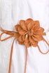 TeeYee Women Girls Big Decor Flower Waist Chain/Rope/Belt For Wedding Dress Female Waistband Skinny Belt...