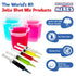 Razzle Dazzle Jello Shot Mix 6.78 oz - Premium Gluten-Free Jello Mix for Tasty Jello Shots - Easy to Make EZ Gelatin Powder Mix for Jello Shots - ...