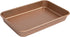 casaWare Toaster Oven Baking Pan 7 x 11-inch Ceramic Coated Non-Stick (Rose Gold Granite)...