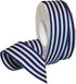 Morex Ribbon Striped Polyester Grosgrain Ribbon, Party Decorations, Gift Wrapping, Fun Patterns, 1-1/2" by 20 yd., Royal Blue...