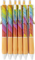Fengtaiyuan Rd01OilyBx6, 6 Count, Black Ink, 0.7mm, Retractable Ballpoint Pens, Rollerball Pens (Rd01OilyBx6)...