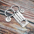 Vadaka Couple Gifts Keychain for Husband Wife,I Love You Most I Love You More Matching Couple Keychain for Him and Her,Valentine's Day Birthday Gi...