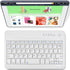 DETUOSI Universal 7-8 inch Wireless Keyboard, Multi-Device Travel Portable Ultrathin (6mm) Lightweight Wireless Keyboard for iOS/Android/Windows T...