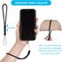 Hand Wrist Strap Lanyard with Tether Patch, 6 Pcs Adjustable Nylon Wrist Straps with 6 Pcs Transparent Phone Pads...