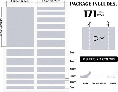 Hicarer 69 pcs Ring Sizer Adjuster for Loose Rings Invisible Ring Guards Adjuster with Measuring Tool Polishing Cloth for Men and Women(Transparen...