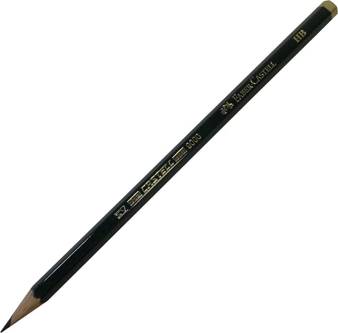 Faber-Castell 9000 Graphite Sketch Pencil Art Set (8B - 2H) with Kneaded Art Eraser, Large Dust Free Eraser and Sharpener...