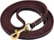 4FT / 5FT / 6FT Geninue Leather Leash for Small to Medium Dogs Training and Walking - Color Black/Brown (4FT, Brown)...