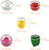 5PCS Fruit and Vegetable Shaped Savers Storage Onion Tomato Lemon Green Pepper and Garlic Containers for Fridge Vegetable Crisper Makes Food Stays...
