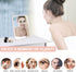 Lighted Makeup Mirror with Lights, Vanity Mirror with LED Brightness Adjustable Portable USB Rechargeable, Light Up Tabletop Cosmetic Compact Mirr...