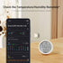 Qingping Digital Bluetooth Thermometer Hygrometer Lite with Swiss-Made Accurate Sensor Built-in, Accurate Temperature and Humidity Gauge for Indoo...