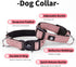 IVY&LANE Reflective Dog Collar and Leash Set,Adjustable Neoprene Padded Dog Collars for Puppy, Breathable Nylon Pet Collar for Small Medium Large ...