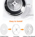 25PCS Cloth Dryer Exhaust Filter for Panda by Blutoget - Universal Dryer Lint Filter Cloth-Compatible for Panda Magic Chef Avant Sonya Dryer - 20 Exhaust Filter & 5 Air Intake Filter