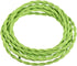 YOKIVE Twisted Cloth Covered Wire, Wire with Vintage Style Electrical Wire Replacement, Great for Home, Bar, Party, Restaurant (Light Green, 9.8-F...