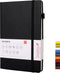 Deziliao Lined Journal Notebooks with Pen Loop, Hardcover Notebook Journal for Work, 100Gsm Premium Thick Paper with Inner Pocket, Medium 5.7"x8.4...