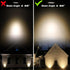 ALIDE MR16 7W 60 Degrees GU5.3 Led Bulbs Replace 50W-75W Halogen Equivalent,2700K Warm White,12V Low Voltage MR16 Bulb Spotlight for Outdoor Lands...