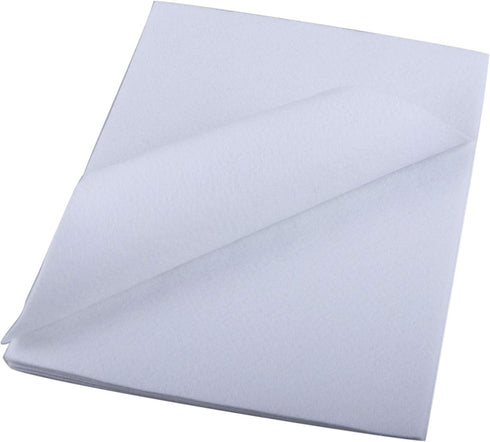 YYCRAFT Craft Soft Felt Sheets 9 Inch X 12 Inch - 24 Pcs Pack, White...