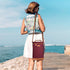 Tirrinia 2 Bottle Wine Gift Tote Carrier - Insulated & Padded Versatile Cooler Bag for Travel, BYOB Restaurant, Wine Tasting, Party, Great Gift fo...