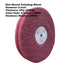 3PC 6 Inch x 2 Section Non Woven Polishing Wheel Kit for Bench Grinder with 10MM Arbor Hole Each 1PC Hard/Medium/Soft...